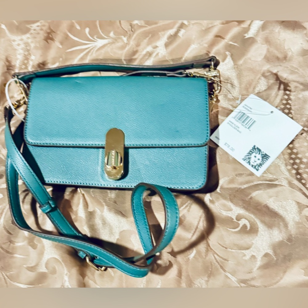 Anne Klein  Flap Shoulder Bag with New Turn lock Christmas gifts ideas
